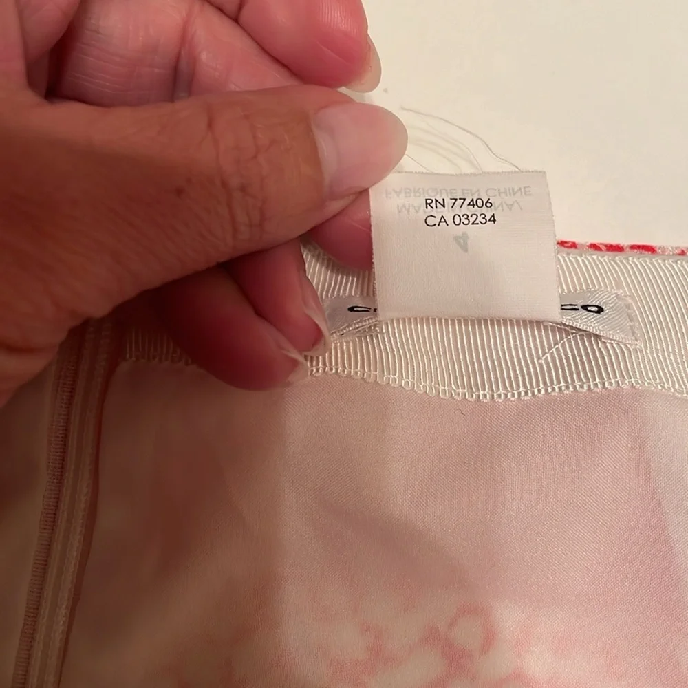 Club Monaco Red‎ and White Mini Skirt Size 4